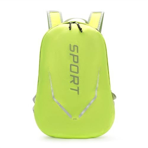 Fahrradrucksack, Wasserdicht Leicht Atmungsaktiv Fahrradrucksack, trinkblase Rucksack für Reisen Wandern Camping(Color:Yellow) von Yinova