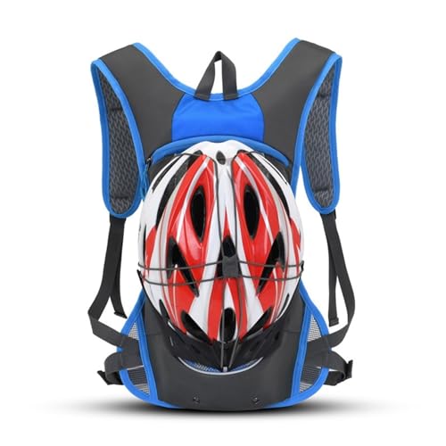 Trinkrucksack Fahrrad, Grosse Kapazität Leicht Hydration Vest Pack, trinkblase Rucksack für Reisen Wandern Camping(Color:Red) von Yinova