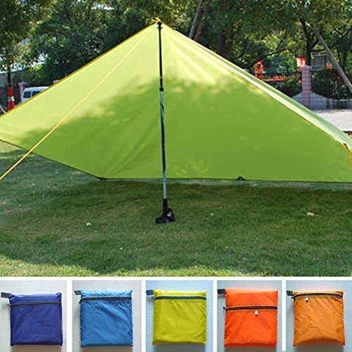 Yiran Campingplane, Sonnenschutz, wasserdicht, tragbar, leicht, UV-Schutz, für Wandern, Angeln, Picknick, Reisen von Yiran