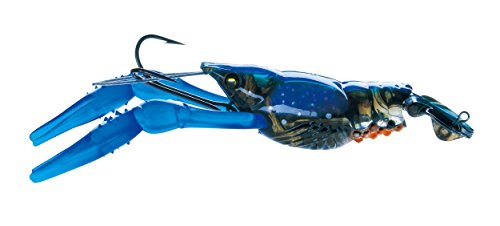 Yo-Zuri 3DB Crayfish langsam sinkender Köder, Prism Blue Schwarz, 3-Inch von Yo-Zuri
