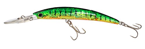 Yo-Zuri Crystal 3D Minnow Deep Diver Jointed Lure, Hot Tiger, 5-1/4-Inch von Yo-Zuri