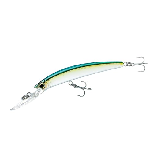 Yo-Zuri Crystal Minnow Deep Diver, Holografische grüne Makrele, 4-3/8-Inch von Yo-Zuri