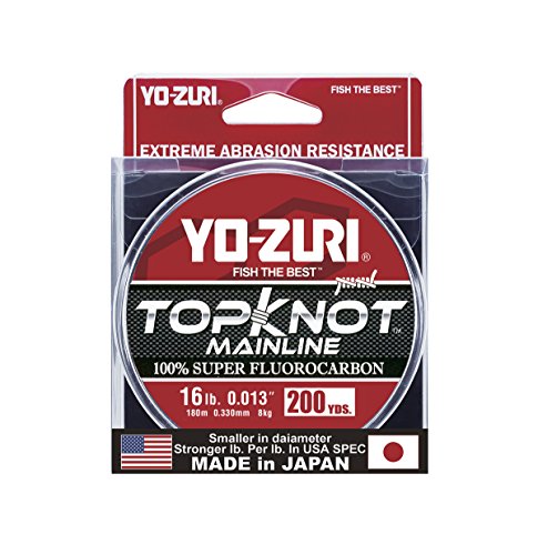 Yo-Zuri Topknot Mainline 914 m, 7,3 kg (0,330 mm), Naturklar von Yo-Zuri