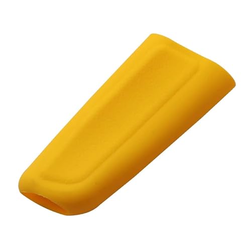 Handbremse SchutzhüLle Auto-Handbremsen-Abdeckung, Handbremsen-Ärmel, Silikon-Abdeckung, rutschfest, mehrfarbig, Park-Handbremsen-Ärmel Handbremse Abdeckung(Color:Yellow) von YoGaes