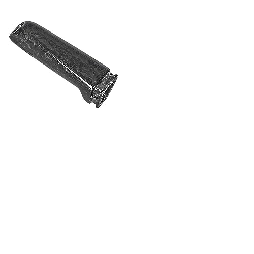 Handbremse SchutzhüLle Universal-Carbon-Faser-Autozubehör, Handbremsgriff-Abdeckung, Innenausstattung, passend for BMW E39 E46 E90 E92 E60 F10 F20 F30 F80 Handbremse Abdeckung(Color:Forge Carbon LOGO) von YoGaes