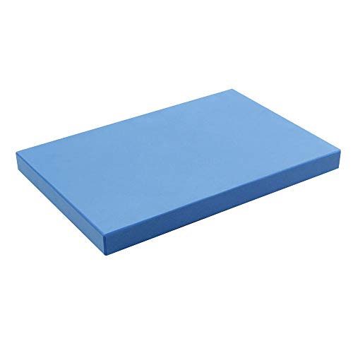 Yoga-Mad Half Yoga Block-Eva Foam, blau, 305 x 205 x 25 mm von Yoga-Mad