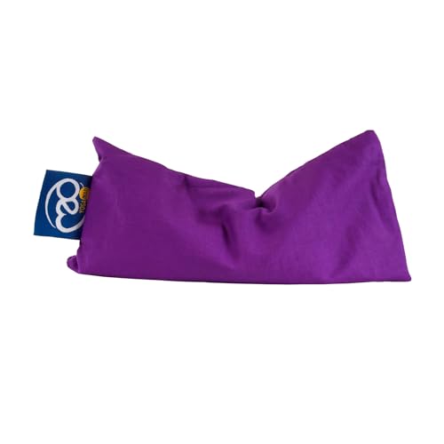 Yoga Mad Organic Cotton Eye Pillow, Color- Purple von Yoga-Mad