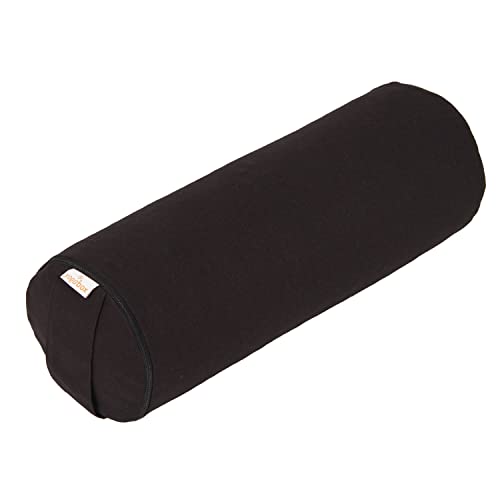 Yogabox Yoga Mini Bolster/Nackenrolle Basic, schwarz von Yogabox