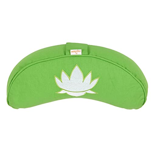 Yogabox Mondkissen Lotus, apfelgrün von Yogabox