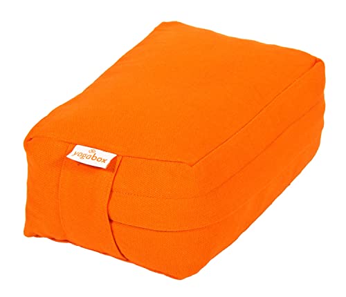 Yogabox VIPASSANA Kissen Mini, orange von Yogabox