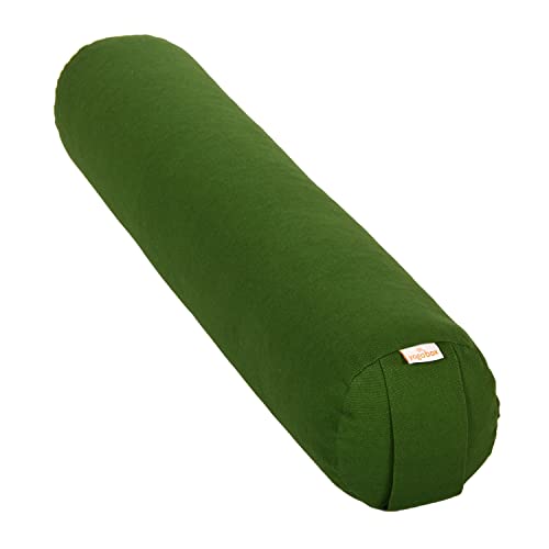 Yogabox Yoga und Pilates Bolster/Yogarolle Basic small, Olivgrün von Yogabox