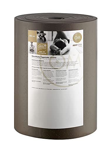 Yogabox Yogamatte 20 m Rolle - Breite 80 cm - Stärke 4.5 mm, stone von Yogabox