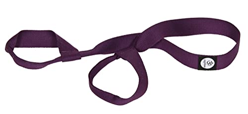 Yogabox Yogamatten Tragegurt Made in Germany, aubergine von Yogabox