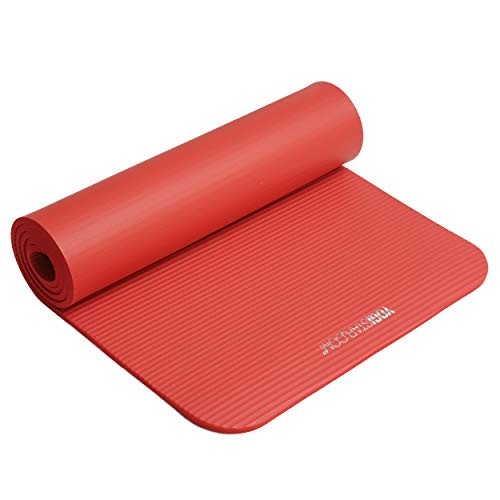 Yogistar Fitnessmatte Gym Fitness-/gymnastikmatte, red, 10 mm von Yogistar