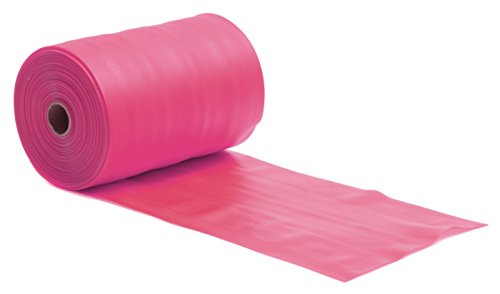 Yogistar Pilates Stretchband Latexfrei 25m Rolle Soft - Pink von Yogistar