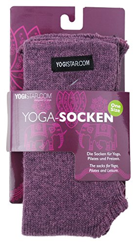 YOGISTAR Yoga-Socken Elderberry von YOGISTAR