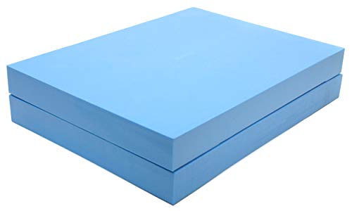 Yogistar Yogablock Schulterstand Set (2 Stück), Blau von Yogistar