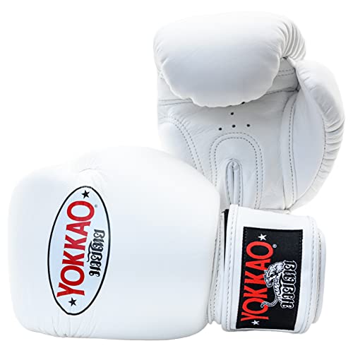 YOKKAO Matrix Breathable Muay Thai Boxing Glove-Matrix White-14oz von Yokkao