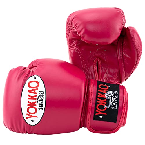 YOKKAO Matrix Breathable Muay Thai Boxing Glove - Cerise - 14oz von Yokkao