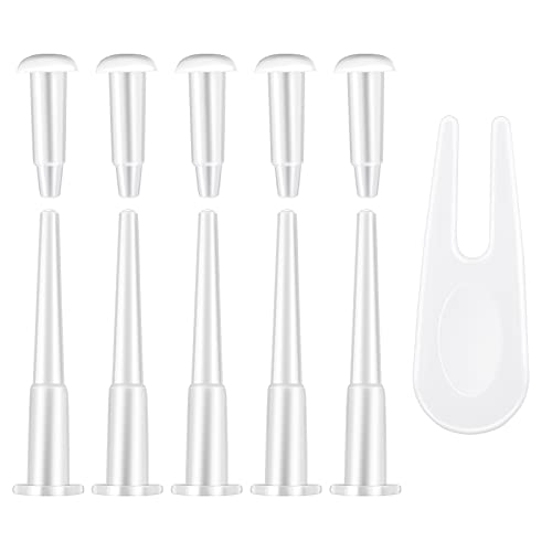 Yolev Yoga-Ball, Fitnessball, Luftstopper, Stecker-Adapter-Set, Ersatz-Set (10S und L) von Yolev