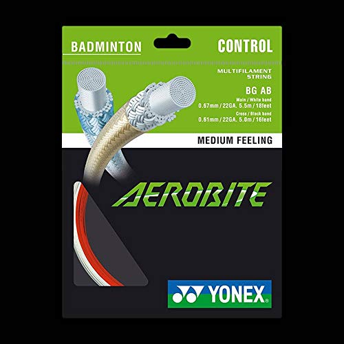 Yonex BG Aerobite Badminton Saiten Set von YONEX