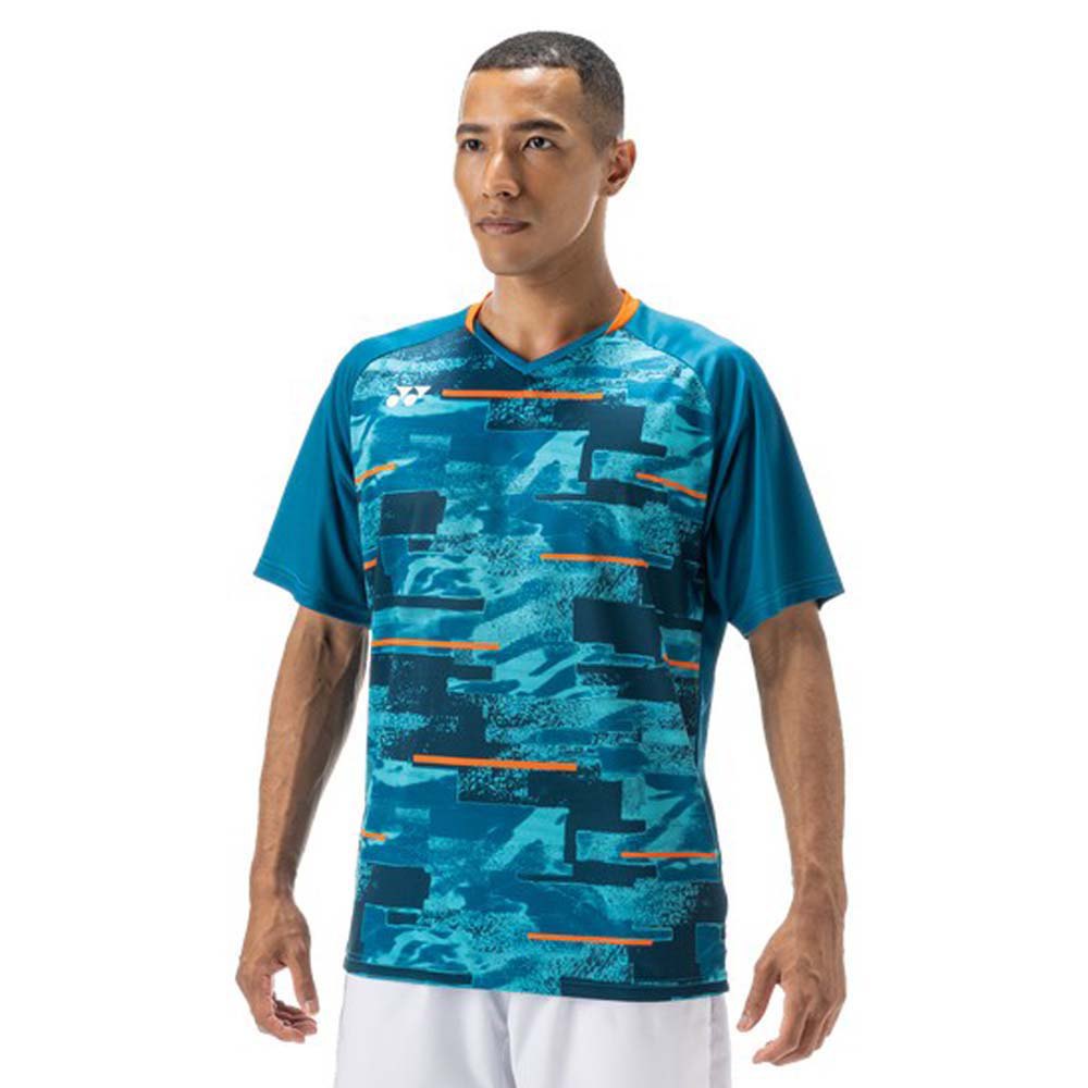 Yonex 0034ex Short Sleeve Polo Blau 2XL Mann von Yonex