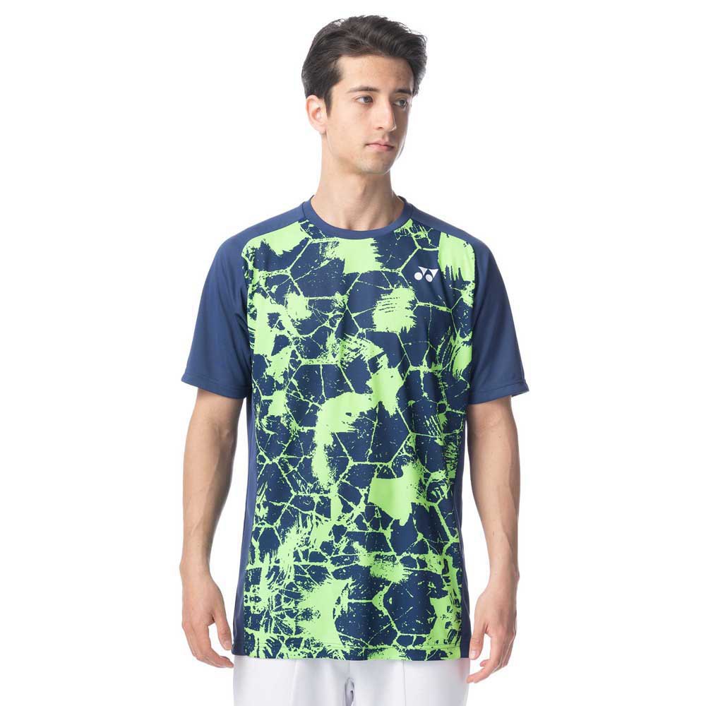 Yonex 16635ex Short Sleeve T-shirt Grün L Mann von Yonex