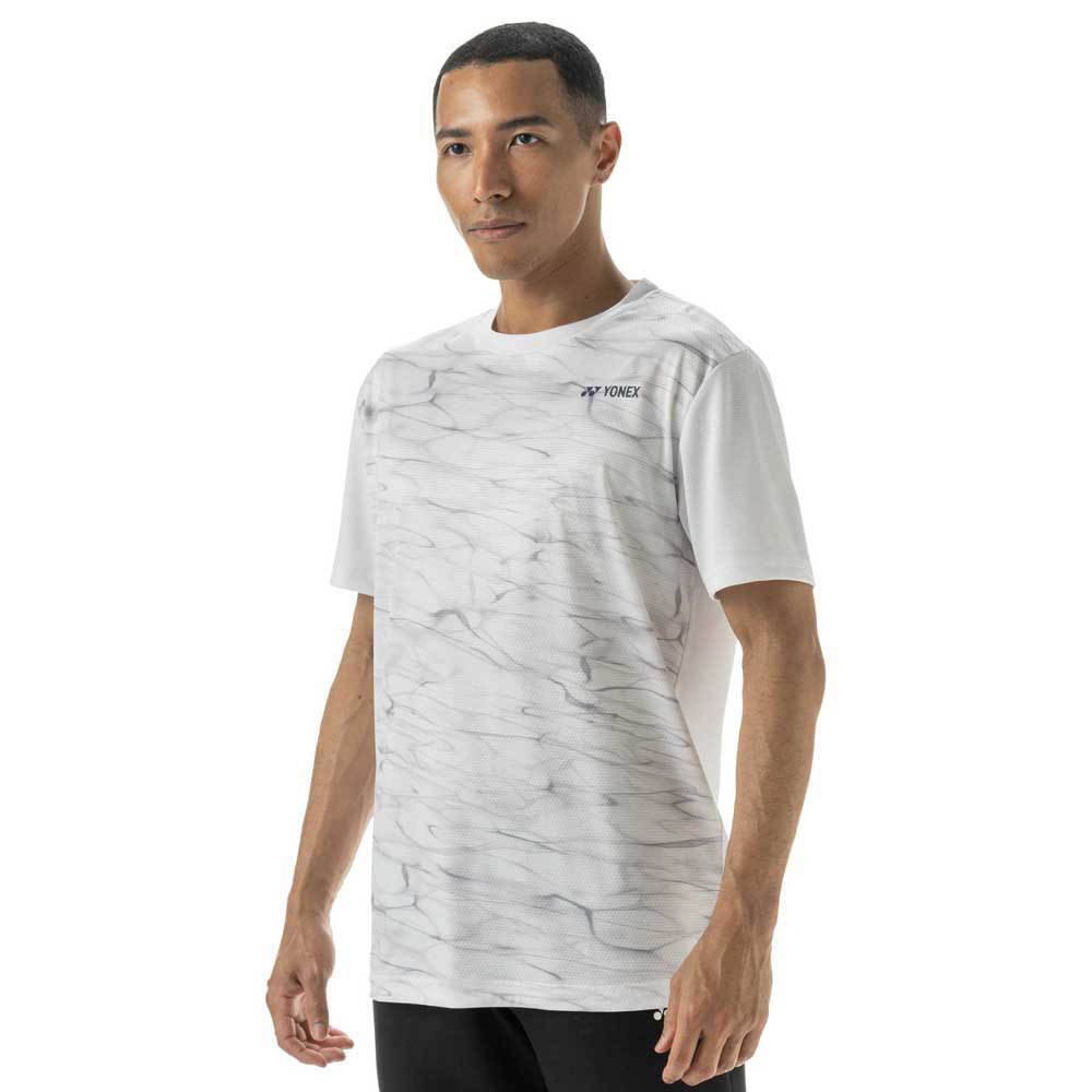 Yonex 16639ex Short Sleeve T-shirt Weiß XL Mann von Yonex