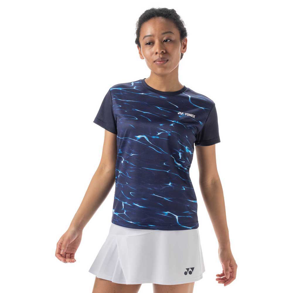Yonex 16640ex Short Sleeve T-shirt Blau L Frau von Yonex