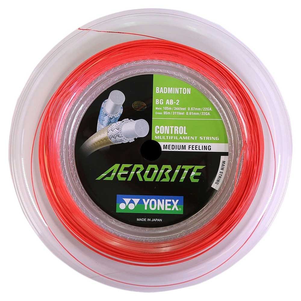 Yonex Aerobite 200 M Badminton Reel String Rot 0.67 mm / 0.61 mm von Yonex