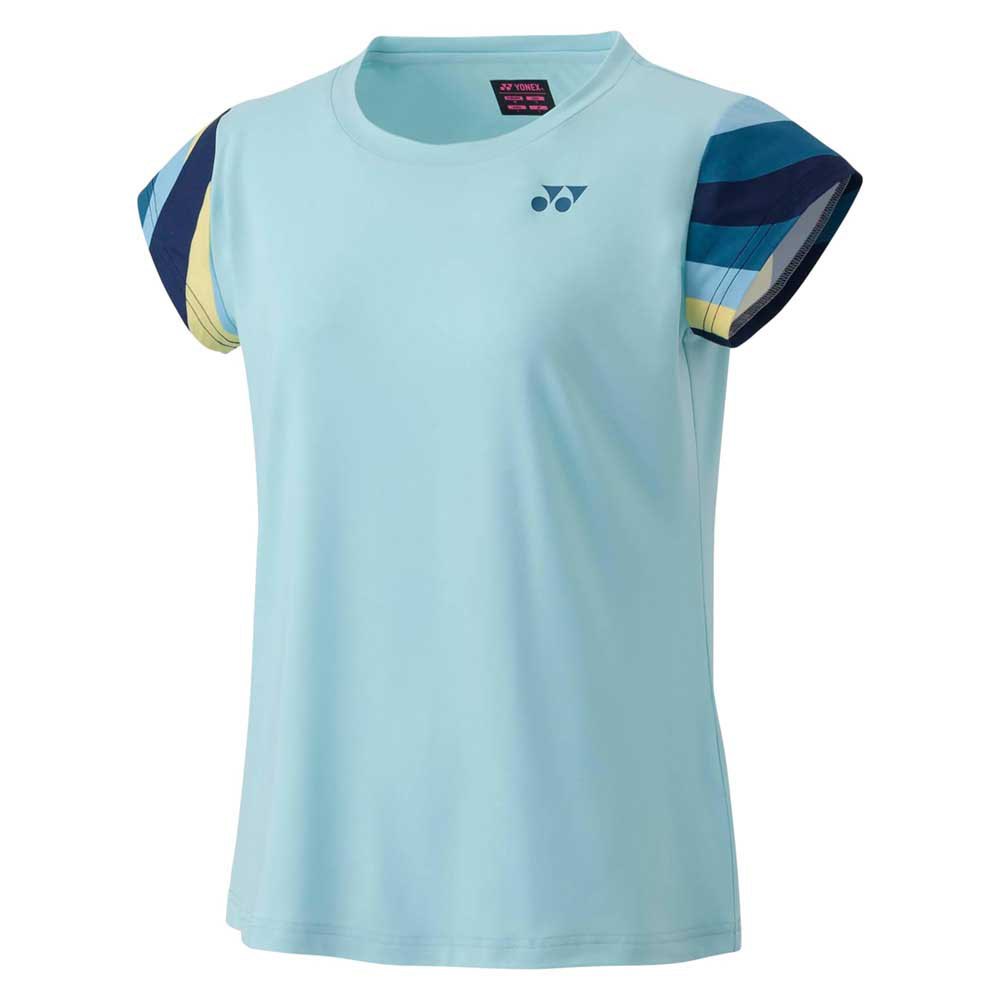 Yonex Ao 20754 Short Sleeve Polo Blau XS Frau von Yonex