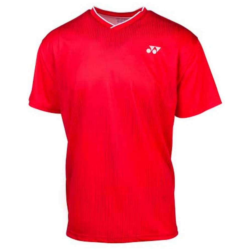 Yonex Crew Neck Short Sleeve T-shirt Rot 2XL Mann von Yonex