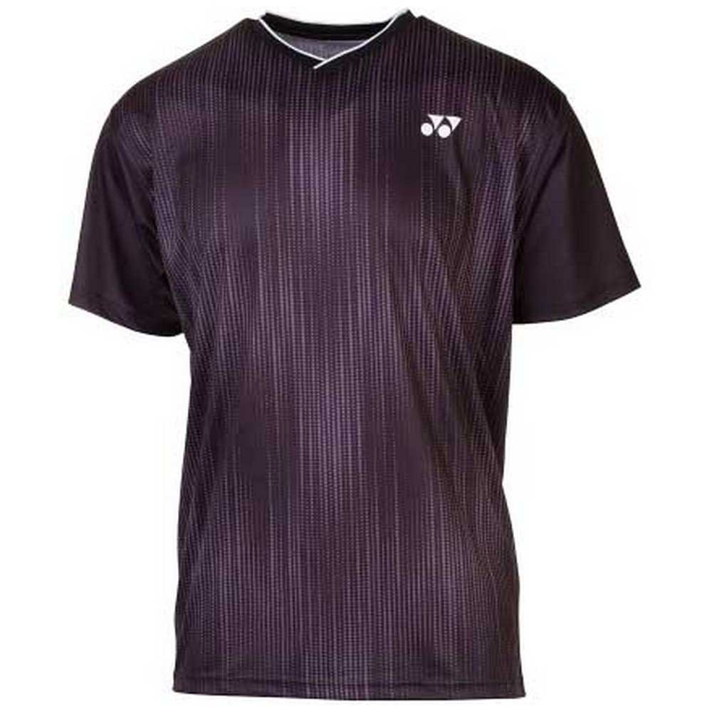 Yonex Crew Neck Short Sleeve T-shirt Schwarz L Mann von Yonex
