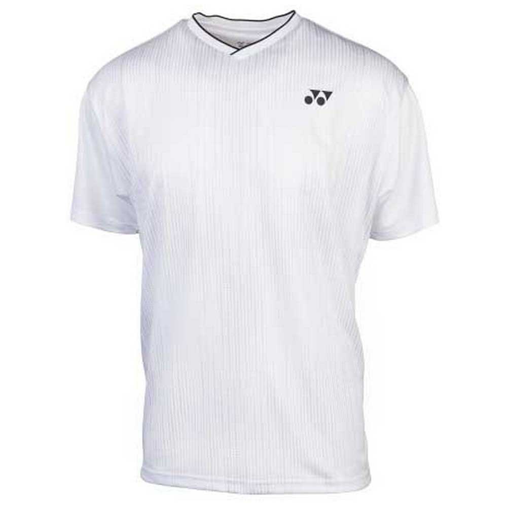 Yonex Crew Neck Short Sleeve T-shirt Weiß S Mann von Yonex