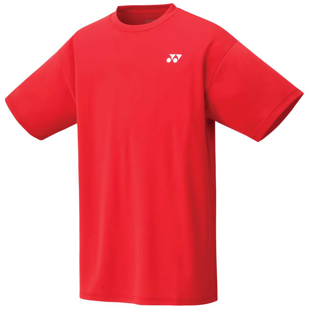 Yonex Logo Short Sleeve T-shirt Rot L Mann von Yonex