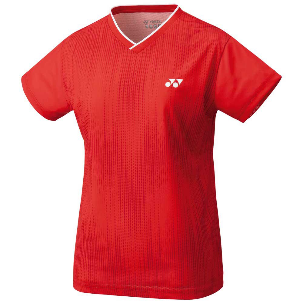 Yonex 260 Short Sleeve T-shirt Rot L Frau von Yonex