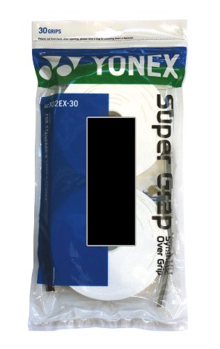Yonex Super Grap 30x Black Griffbänder Overgrip von Yonex Super Grap 30x White Griffbänder Overgrip