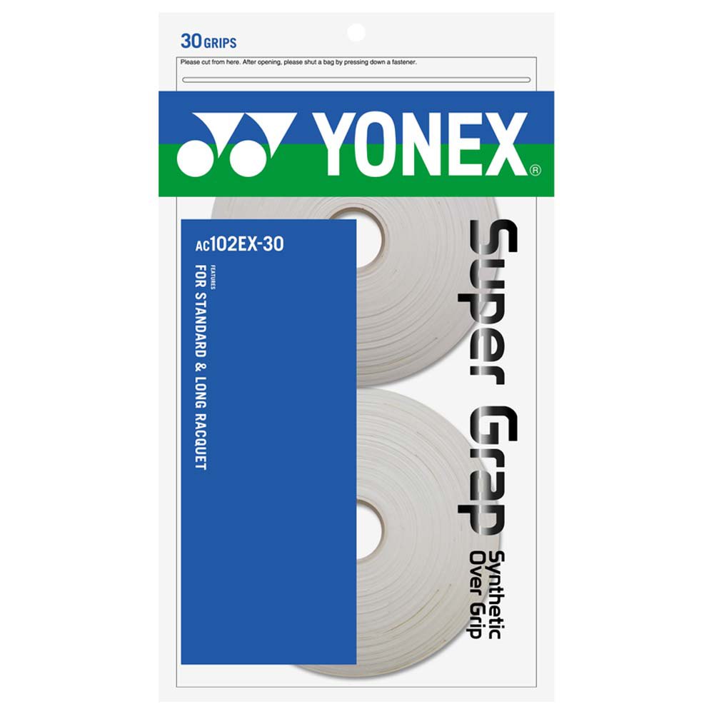 Yonex Super Grap Ac102ex Tennis Overgrip 30 Units Weiß von Yonex