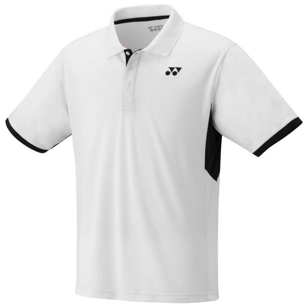 Yonex Team Short Sleeve Polo Shirt Weiß 120 cm von Yonex