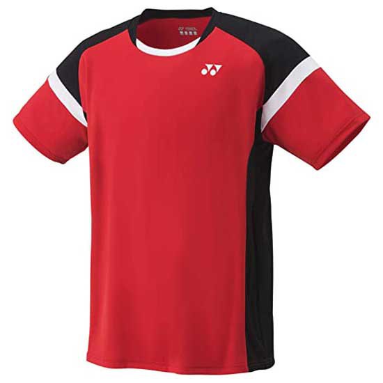 Yonex Team Short Sleeve T-shirt Rot 2XL Mann von Yonex