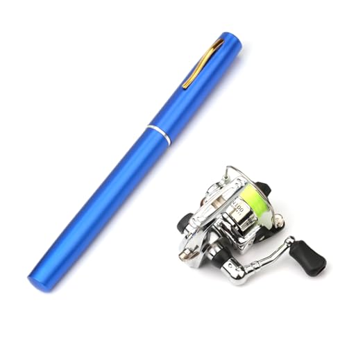 Stift Geformt Angelrute Reel Combo Sets Tragbare Tasche Stift Angelrute Für Meer Angeln Outdoor Angeln Stift Angelrute von Yooghuge