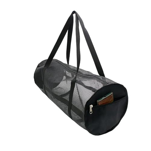 Yooghuge Netz-Tauchtasche für Scubas oder Schnorcheln, Tauchausrüstung, extra groß, mit Reißverschluss, Strandtasche, Netz-Tauchtasche von Yooghuge