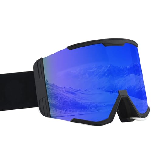 Yooghuge UV Schutz Anti Beschlag Linse Schneebrille Große Vision Skating Brille Skibrille Für Männer Und Frauen Schnee Snowboard Brille Schneebrille von Yooghuge