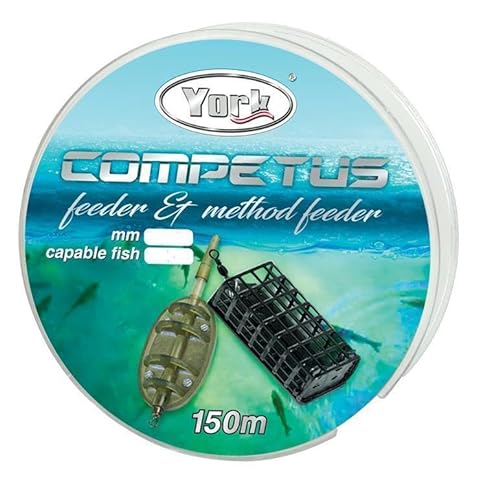 Angelschnur York Competus Method Feeder 0,16-0,30mm 150m Monofile (0,25mm / 13kg) von York Fishing