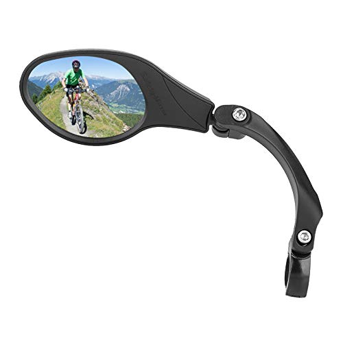 Yosoo Health Gear Fahrradspiegel, 1 Stück Fahrradrückspiegel Verstellbarer Lenker Rückspiegel für Mountainbike Fahrrad Fahrrad Elektromotorrad(Links) von Yosoo Health Gear