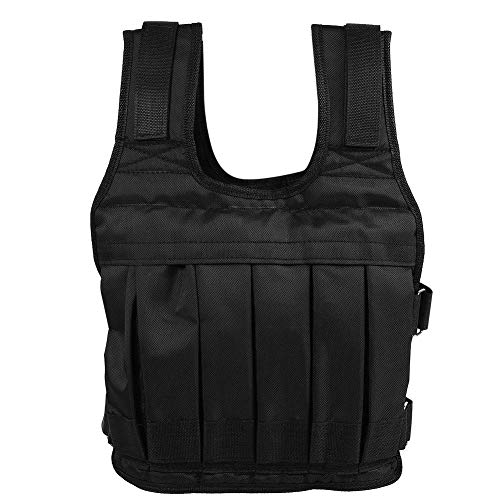 Krafttrainingsweste Gewichtsweste Fitness-Weste Kraft- & Ausdauer-Training Weight Training Vest mit zwei verstellbaren Gürteln für Krafttraining, gut zum Abnehmen, gesund bleiben von Yosoo Health Gear