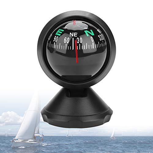 Yosoo Bootskompass, Autokompass-Dashboard Digital Navigation Explorer-Kompass, schwarzer Marinekompass Geeignet für Boot-LKW-Autos von Yosoo Health Gear