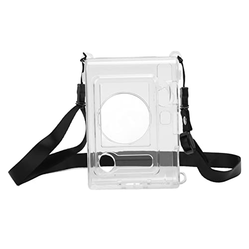 Yosoo Mini Evo Clear Case, Mini Evo Tasche, Mini Evo Zubehör, Transparente Schutzhülle mit Schultergurt für Fujifilm Mini Evo Kamera von Yosoo