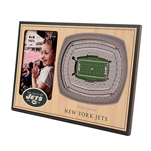 NFL New York Jets 3D StadiumViews Picture Frame von YouTheFan