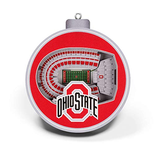 YouTheFan NCAA Ohio State Buckeyes 3D-Stadion-Ansicht-Ornament – Ohio Stadion von YouTheFan